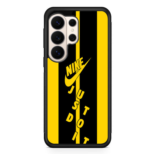 Nike Yellow Stripe Just Do It Samsung Galaxy S26 Ultra Case | Slim Everyday Protection for Galaxy S26 Ultra