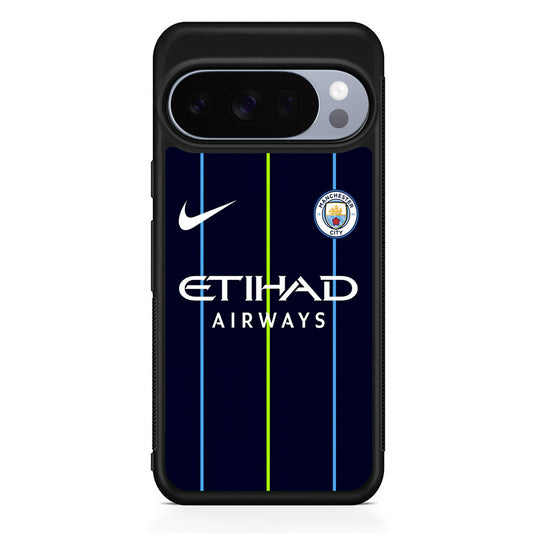 Nike Jersey Away Manchester City Google Pixel 10 Pro Case | Protective Google Pixel 10 Pro Cover
