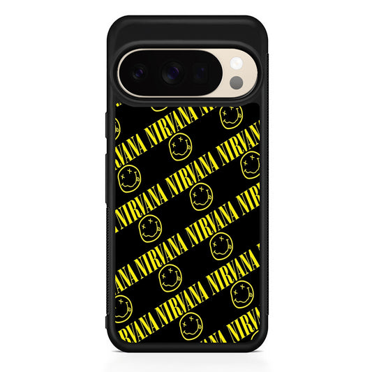 Nirvana Smiley Face Google Pixel 10 Pro XL Case | Slim Google Pixel 10 Pro XL Protective Case