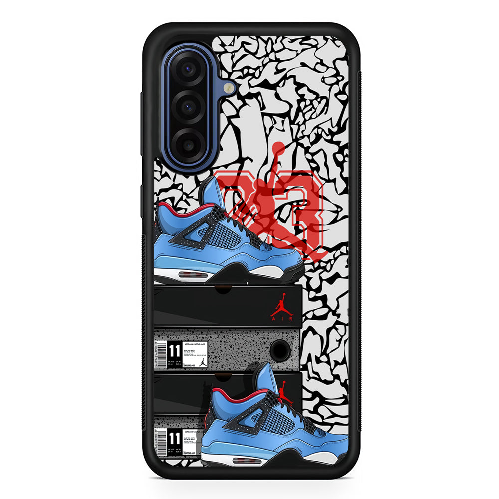Air Jordan Sneakers from The Box Samsung Galaxy A17 Case | Durable Samsung Galaxy A17 Cover