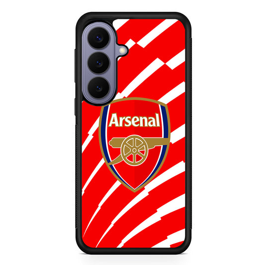 Arsenal FC Gunners Logo Samsung Galaxy S26 Case | Durable Rubber Case for Samsung Galaxy S26