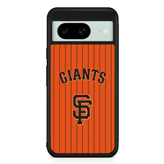 MLB San Francisco Giants Logo Google Pixel 8 Case | Durable Protective Cover for Google Pixel 8