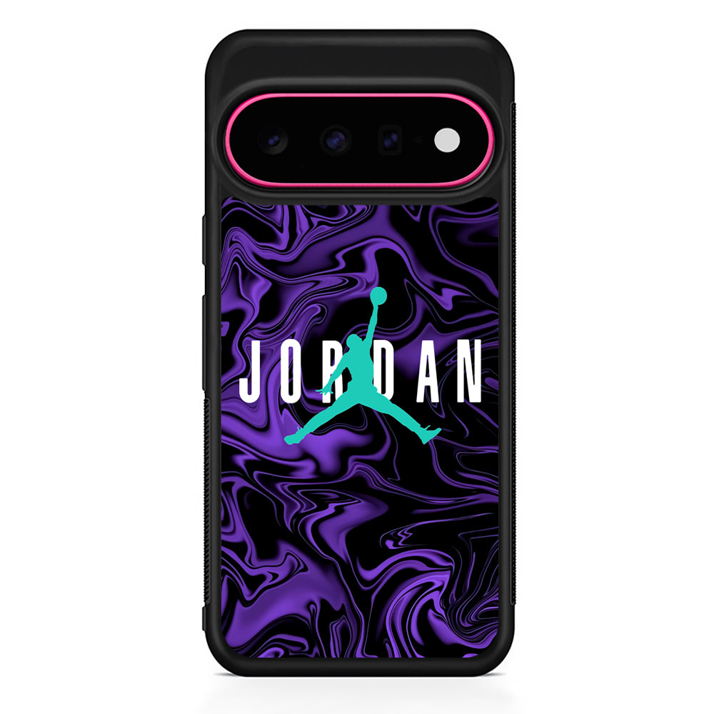 Air Jordan Purple Abstract Google Pixel 11 Case - Stylish Protective Phone Case