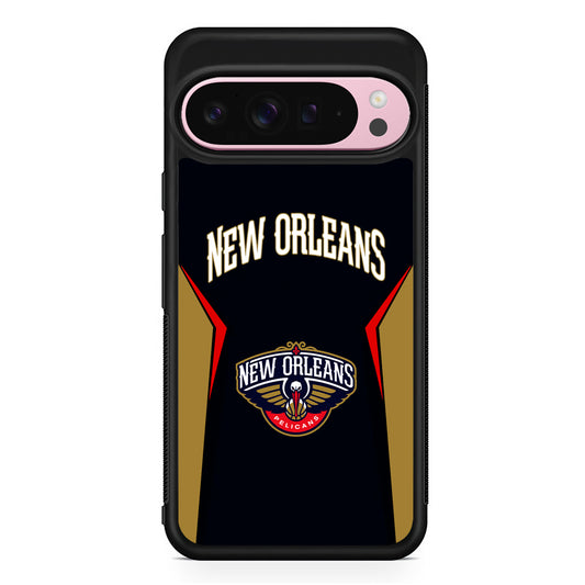 NBA New Orleans Pelicans Jersey Google Pixel 9 Pro XL Case | Protective Cover