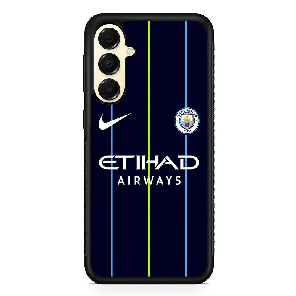 Nike Jersey Away Manchester City Samsung Galaxy A16 Case | Custom Protective Samsung Galaxy A16 Case