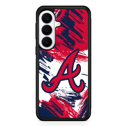 MLB Atlanta Braves Logo Samsung Galaxy S26 Plus Case | Slim Protective Cover for Samsung Galaxy S26 Plus