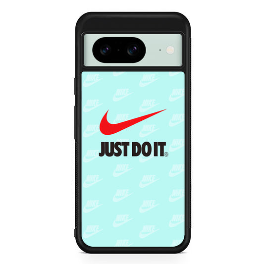 Nike Visible Blue Light Google Pixel 8 Case | Slim Rubber Case for Google Pixel 8