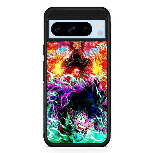 My Hero Academia Izuku and Friends Google Pixel 8 Pro Case | Slim Rubber Case for Google Pixel 8 Pro