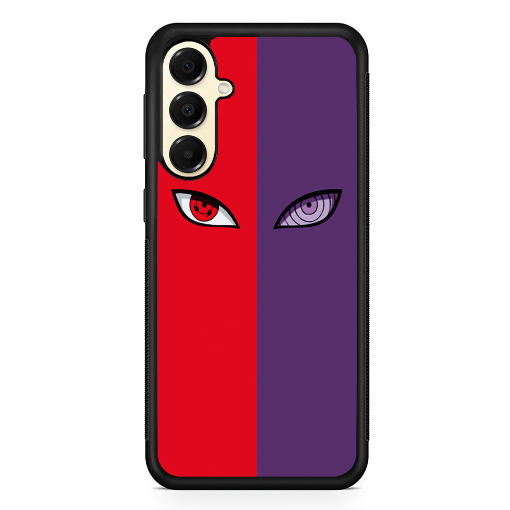 Naruto Sharingan and Rinnegan Samsung Galaxy A16 Case | Slim Rubber Samsung Galaxy A16 Case