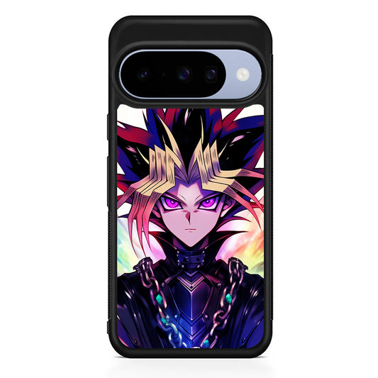 Yu-Gi-Oh Yugi Mutou Face Google Pixel 10 Case | Google Pixel 10 Rubber Protective Case