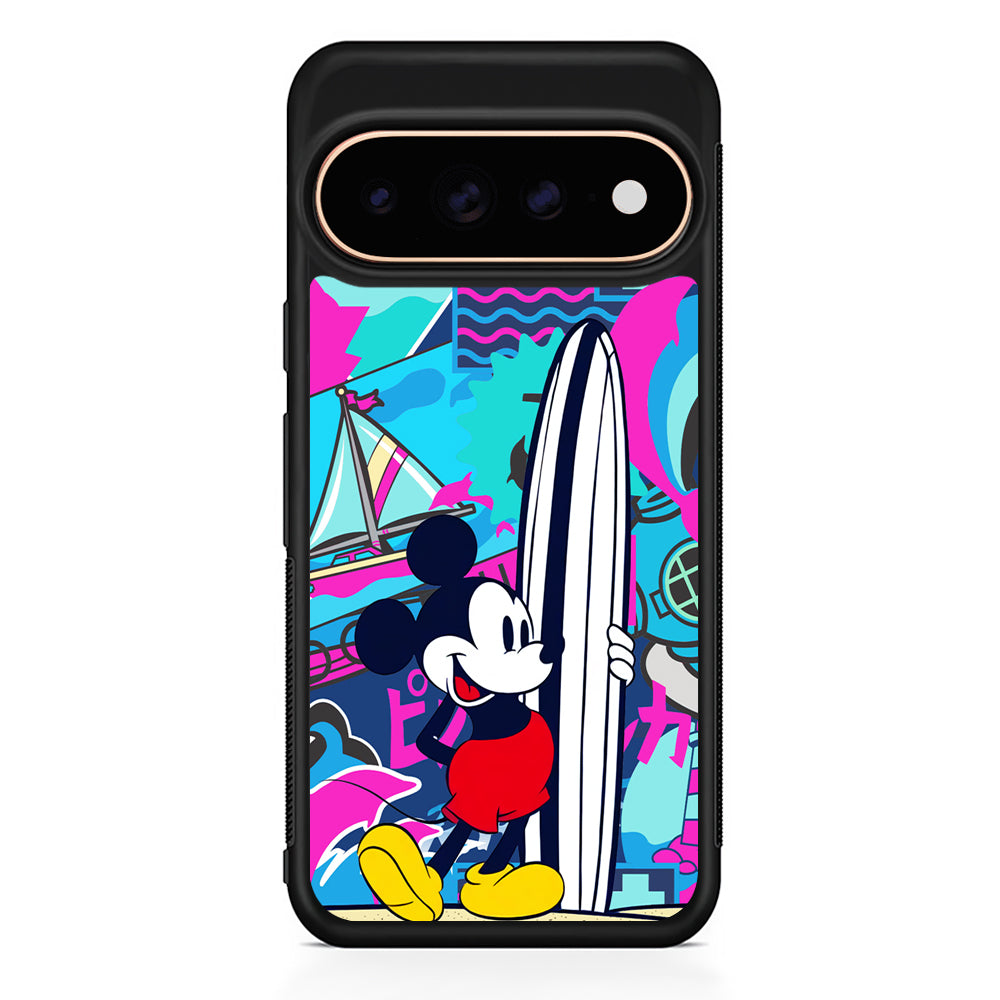 Mickey Mouse Surf Board Google Pixel 11 Pro Case - Stylish Protective Phone Case