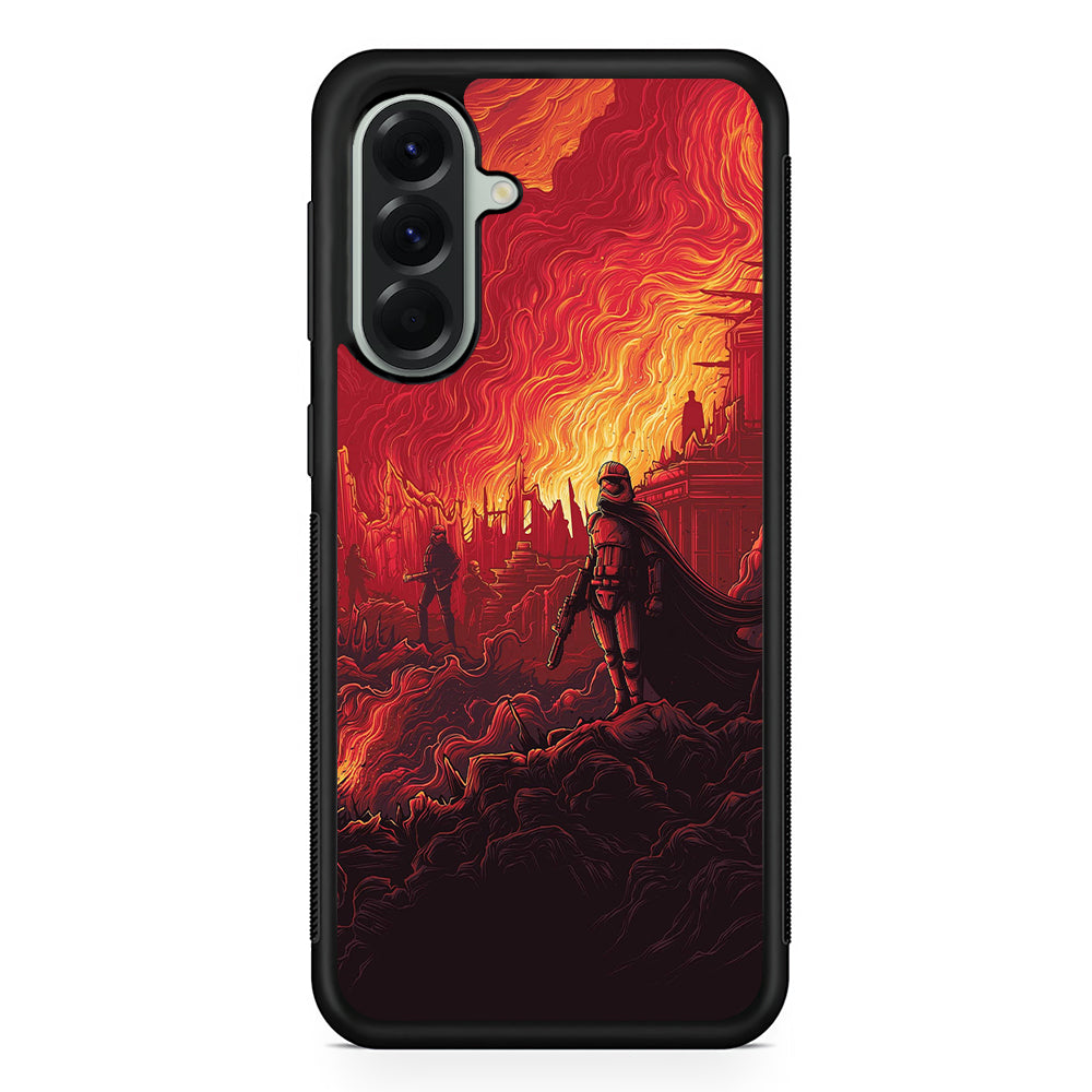 Captain Phasma Star Wars Samsung Galaxy A56 Case | Samsung Galaxy A56 Protective Rubber Case