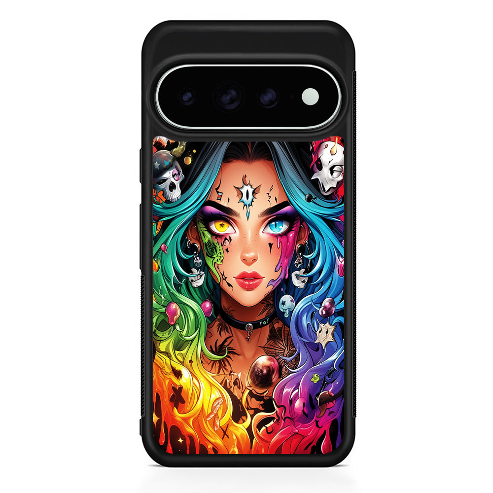 Anime Witch Girl Art Google Pixel 11 Pro XL Case - Custom Design Protective Case