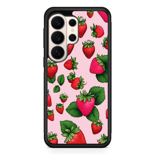 Strawberry Summer Fruit Samsung Galaxy S26 Ultra Case | Slim Protective Case for Samsung Galaxy S26 Ultra