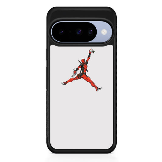 Jordan Deadpool Meme White Milk Google Pixel 10 Case | Google Pixel 10 Rubber Protective Case