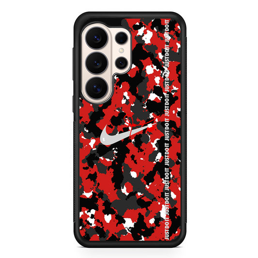 Nike Red Splash Camouflage Samsung Galaxy S26 Ultra Case | Slim Everyday Protection for Galaxy S26 Ultra