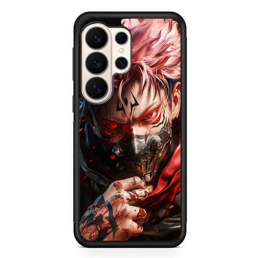 Jujutsu Kaisen Ryomen Sukuna Mask Samsung Galaxy S26 Ultra Case | Slim Protective Case for Samsung Galaxy S26 Ultra