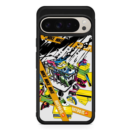 Nike Monthly Expenditure Google Pixel 9 Pro Case | Slim Protective Cover