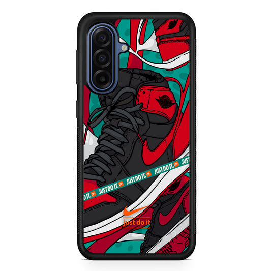 Nike Own The Wear Samsung Galaxy A17 Case | Samsung Galaxy A17 Protective Rubber Case
