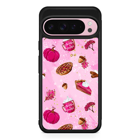 Thanksgiving Pink Aesthetic Google Pixel 9 Pro XL Case | Protective Cover
