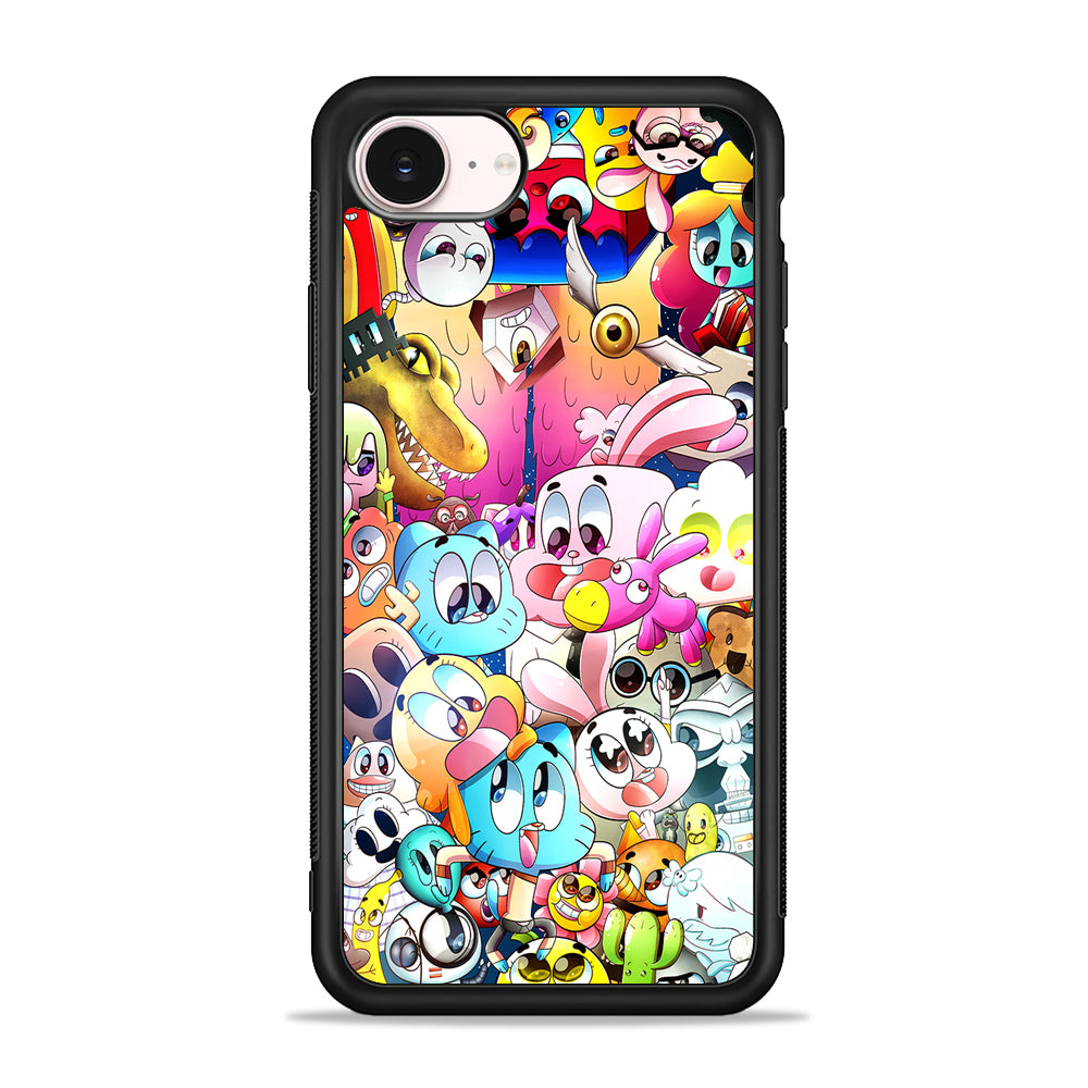 The Amazing World Of Gumball iPhone 17e Case - Silicone Case
