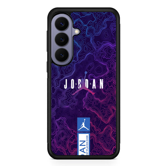 Air Jordan The Twilight Sky Contour Samsung Galaxy S26 Case | Slim Protective Rubber Case for Samsung S26