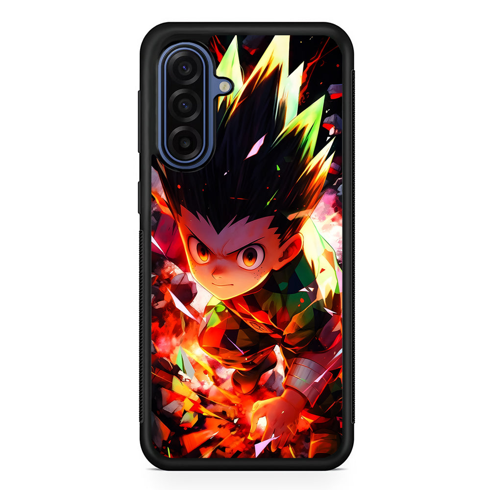 Hunter x Hunter Gon Freecss in Action Samsung Galaxy A17 Case | Slim Protective Phone Cover