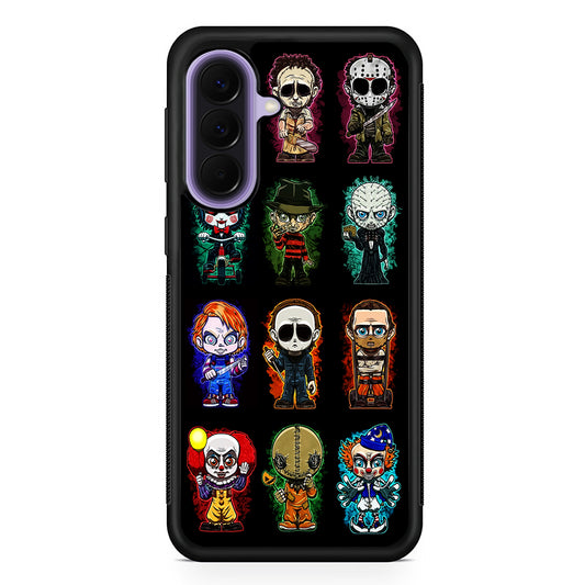 Scary Movie Horror Chibi Samsung Galaxy A57 Case | Slim Samsung Galaxy A57 Rubber Case