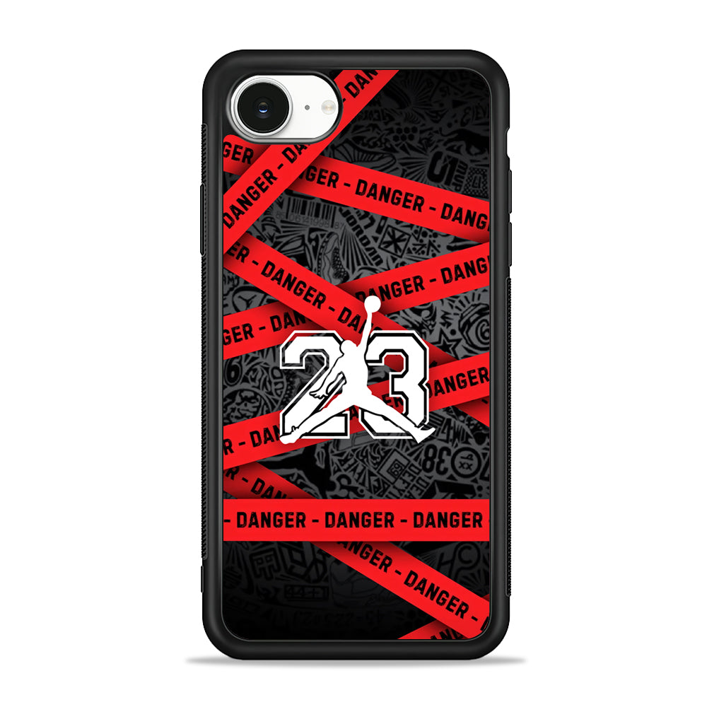 Air Jordan Sense The Danger iPhone 16e Case - Slim Silicone Case