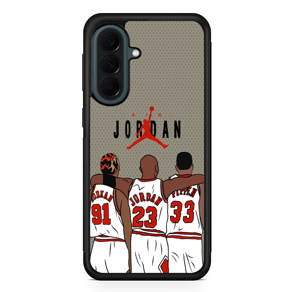 Air Jordan Story of Comrade Samsung Galaxy A37 Case | Custom Samsung Galaxy A37 Protective Cover