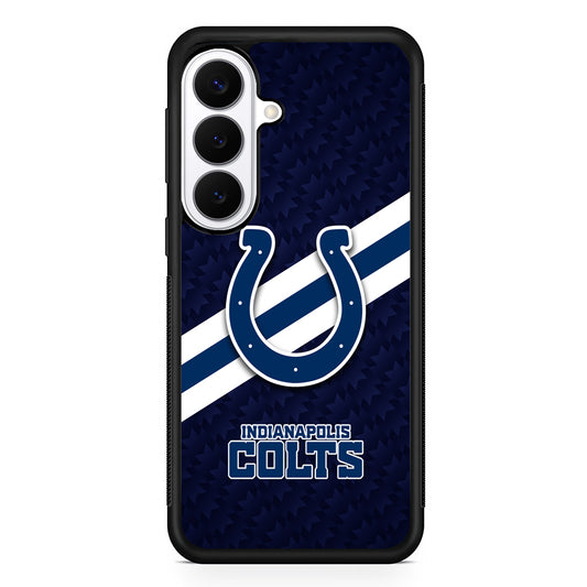NFL Indianapolis Colts Stripe Samsung Galaxy S26 Plus Case | Slim Protective Cover for Samsung Galaxy S26 Plus