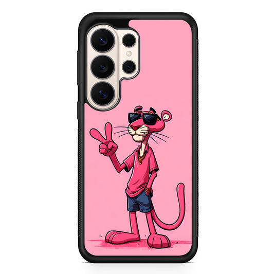 Pink Panther Wearing Glasses Samsung Galaxy S26 Ultra Case | Slim Protective Case for Samsung Galaxy S26 Ultra
