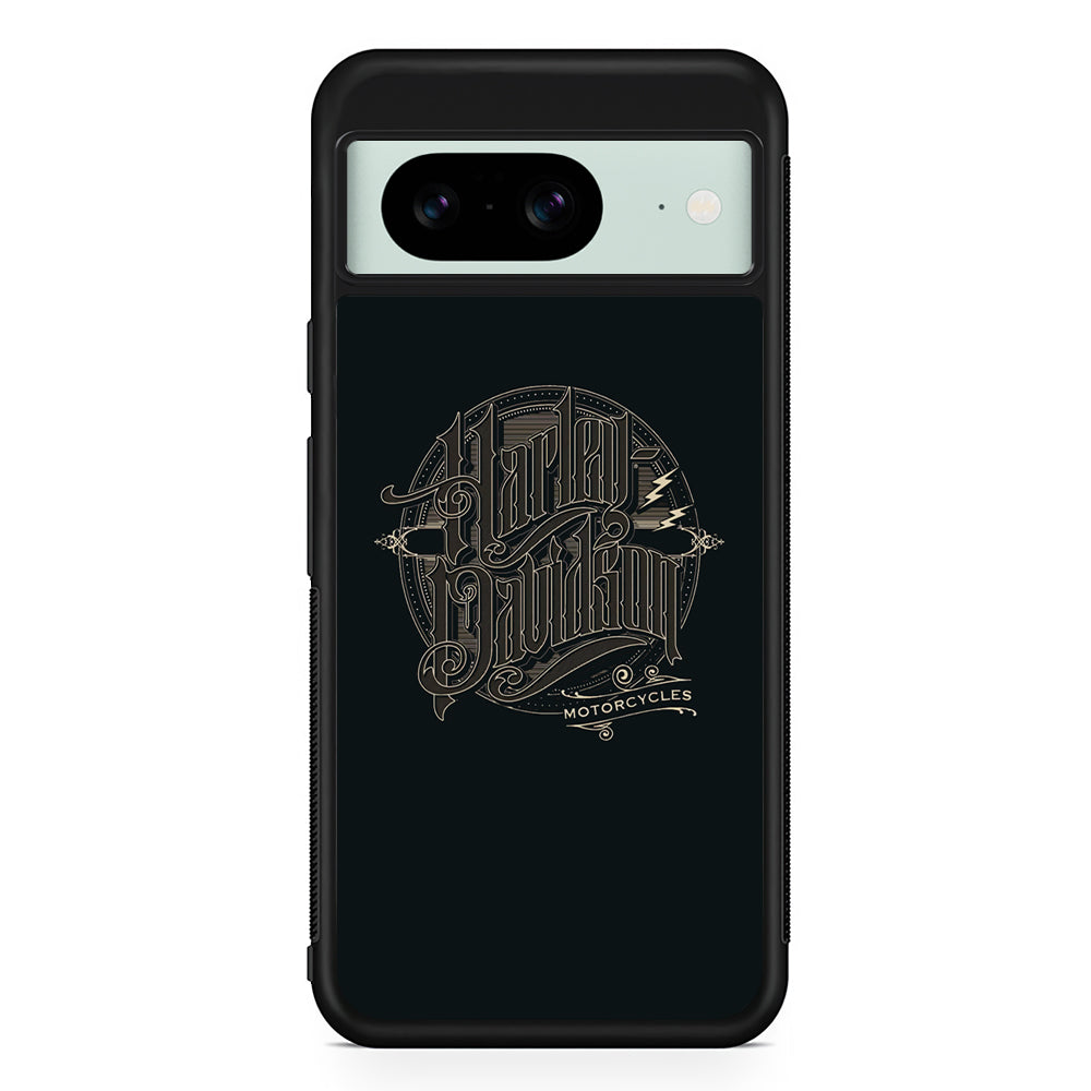 Harley Davidson Ride Tale Google Pixel 8 Case | Slim Rubber Case for Google Pixel 8