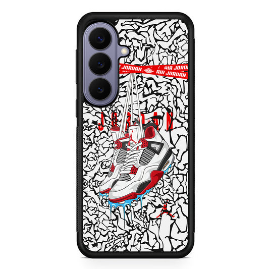 Air Jordan Passing The Challenge Samsung Galaxy S26 Case | Slim Protective Rubber Case for Samsung S26