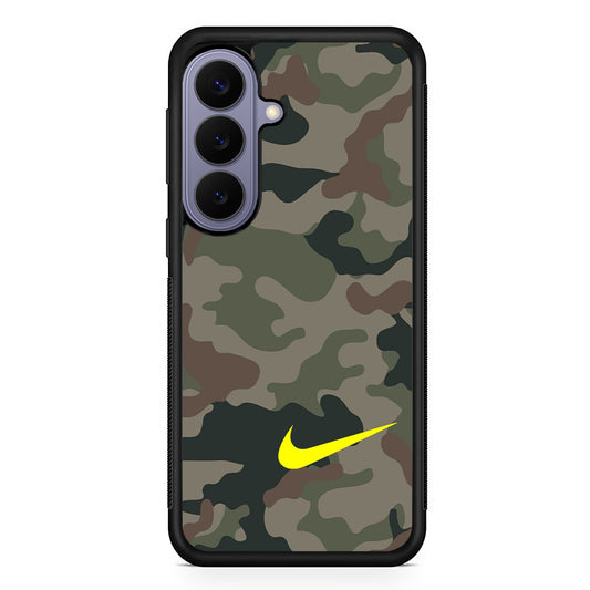 Nike Camo Yellow Alert Samsung Galaxy S26 Case | Lightweight Samsung Galaxy S26 Phone Case