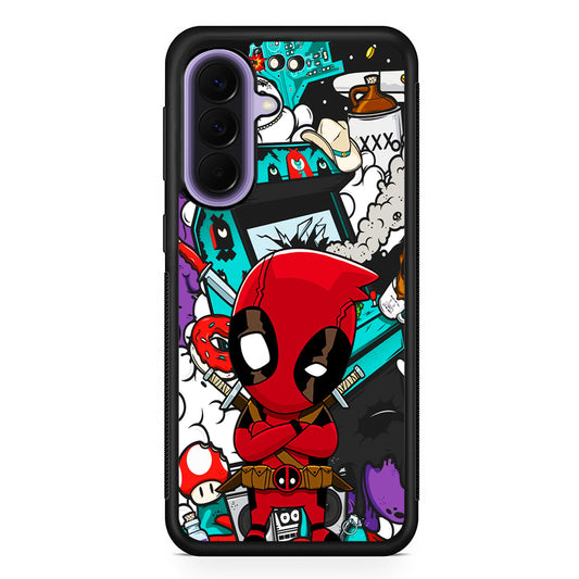 Deadpoll Destroy Game Station Samsung Galaxy A57 Case | Slim Samsung Galaxy A57 Rubber Case