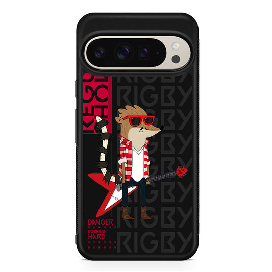 Regular Show Rigby Rockstar Google Pixel 9 Pro Case | Slim Protective Cover