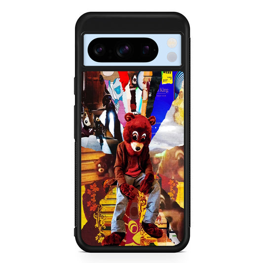 Kanye West Album Cover Google Pixel 8 Pro Case | Slim Rubber Case for Google Pixel 8 Pro