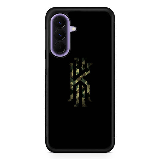 Kyrie Irving Black Camo Samsung Galaxy A57 Case | Slim Samsung Galaxy A57 Rubber Case
