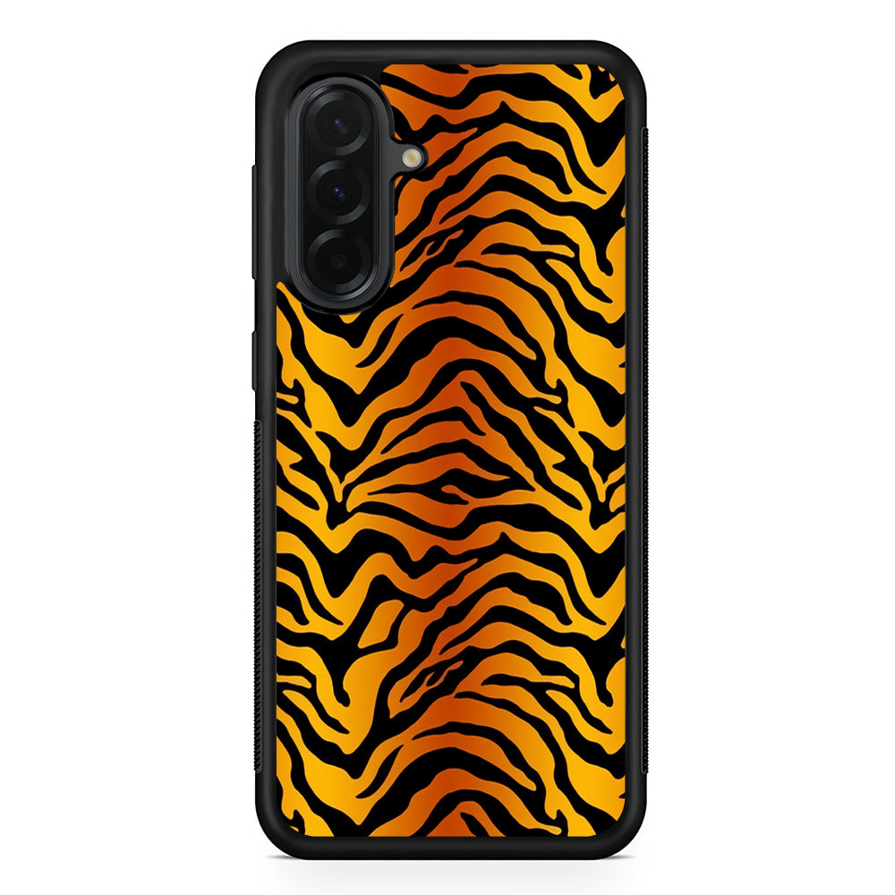 Tiger Stripe Skin Pattern Samsung Galaxy A36 Case | Protective Rubber Cover