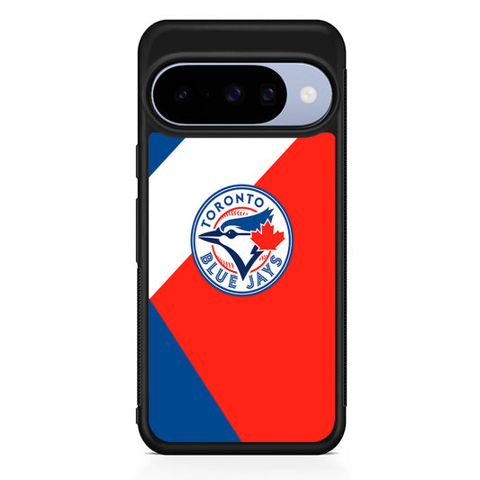 MLB Toronto Blue Jays Logo Google Pixel 10 Case | Google Pixel 10 Rubber Protective Case