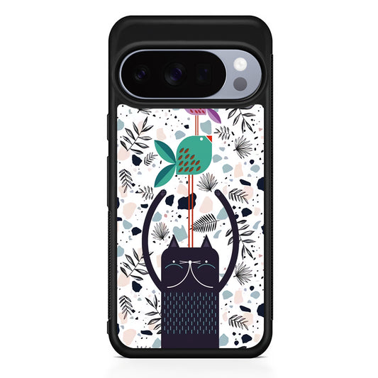 Cat Fish Aesthetic Google Pixel 10 Pro Case | Slim Google Pixel 10 Pro Rubber Case
