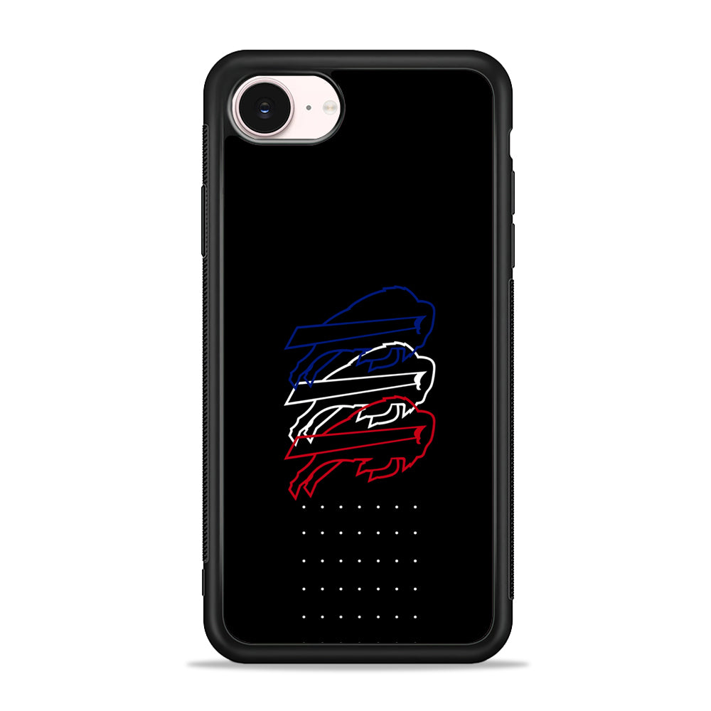 NFL Buffalo Bills Logo iPhone 17e Case - Silicone Case