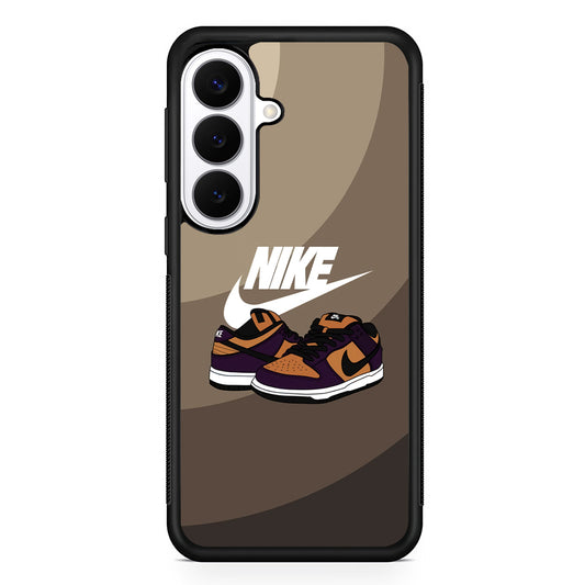 Nike Purple in Brown Layer Samsung Galaxy S26 Plus Case | Stylish Protective Cover for Samsung Galaxy S26 Plus