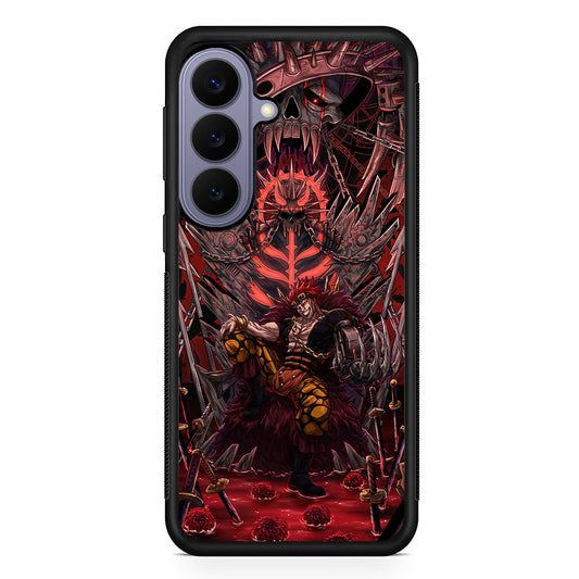 One Piece Eustass Captain Kid Samsung Galaxy S26 Case | Durable Rubber Case for Samsung Galaxy S26