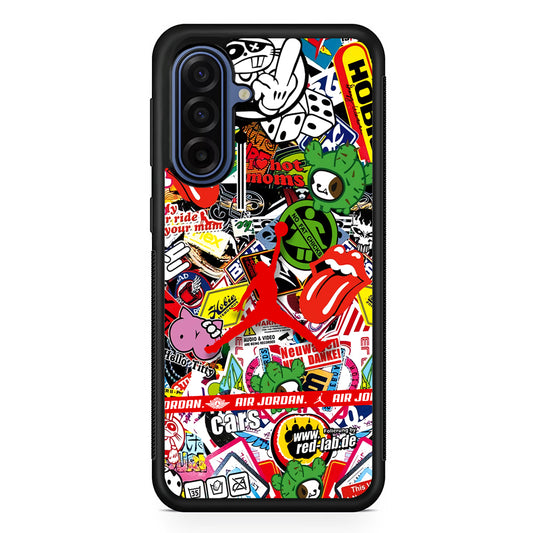 Air Jordan Mix Squad Samsung Galaxy A17 Case | Durable Samsung Galaxy A17 Cover