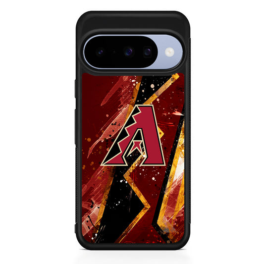 MLB Arizona Diamondbacks Team Google Pixel 10 Case | Google Pixel 10 Rubber Protective Case