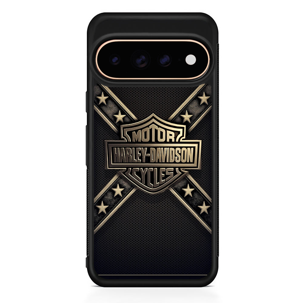 Harley Davidson Golden Star Google Pixel 11 Pro Case - Stylish Protective Phone Case