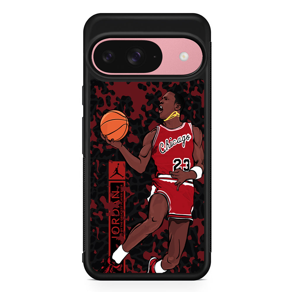 Air Jordan Return on Victorious Google Pixel 9 Case | Google Pixel 9 Protective Rubber Case