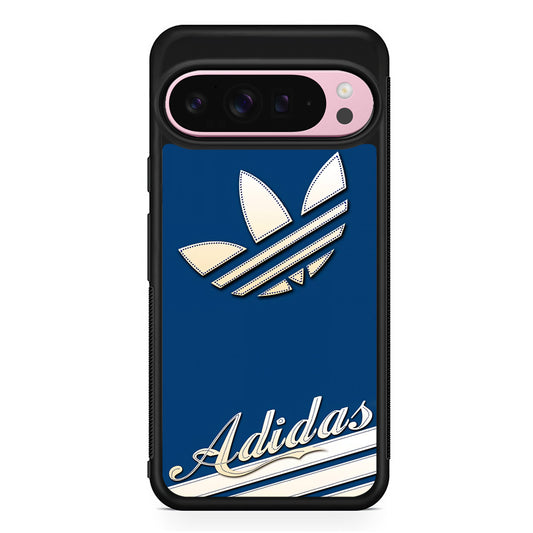 Adidas Stripe Royal Blue Google Pixel 9 Pro XL Case | Protective Cover